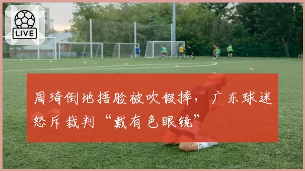 周琦倒地捂脸被吹假摔，广东球迷怒斥裁判“戴有色眼镜”