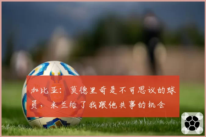 加比亚：莫德里奇是不可思议的球员，米兰给了我跟他共事的机会